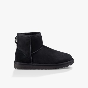 Ugg Classic Mini II Klassiska Stövlar Dam Svarta (109534ZQT)